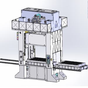 movable table of gear press Tabel tekan gear yang dapat dipindahkan