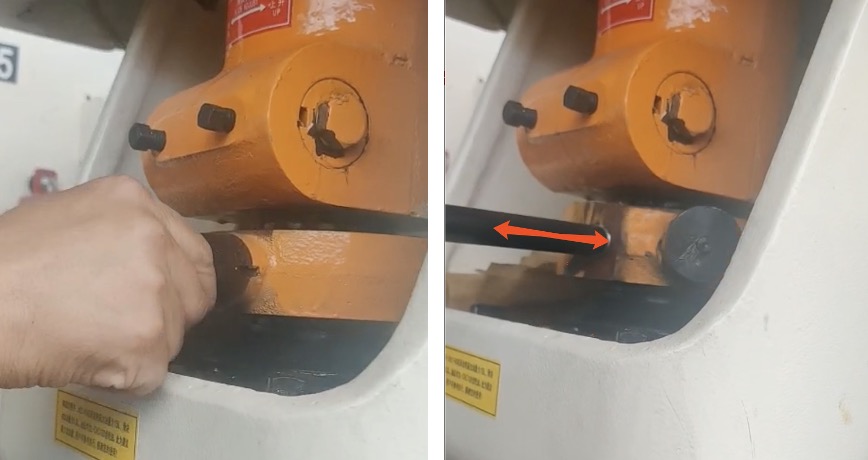 Die Tinggi Sesuaikan Power Press