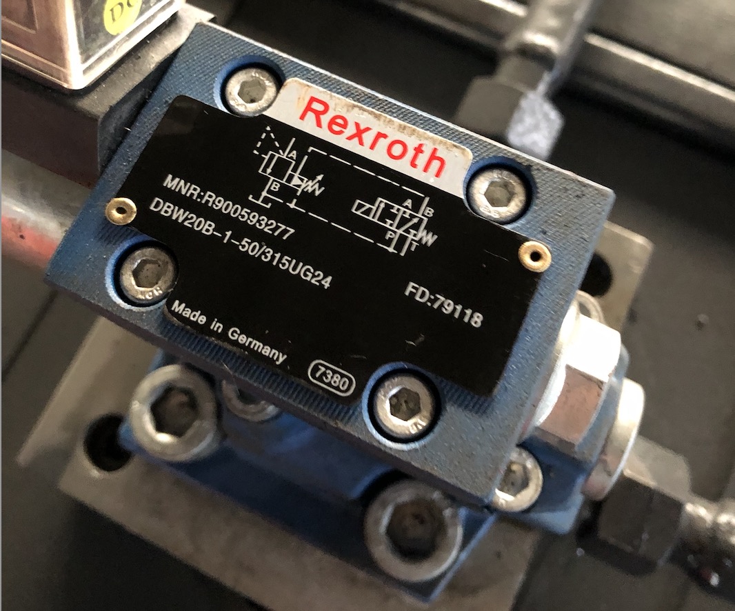 Mesin pencukur katup rexroth