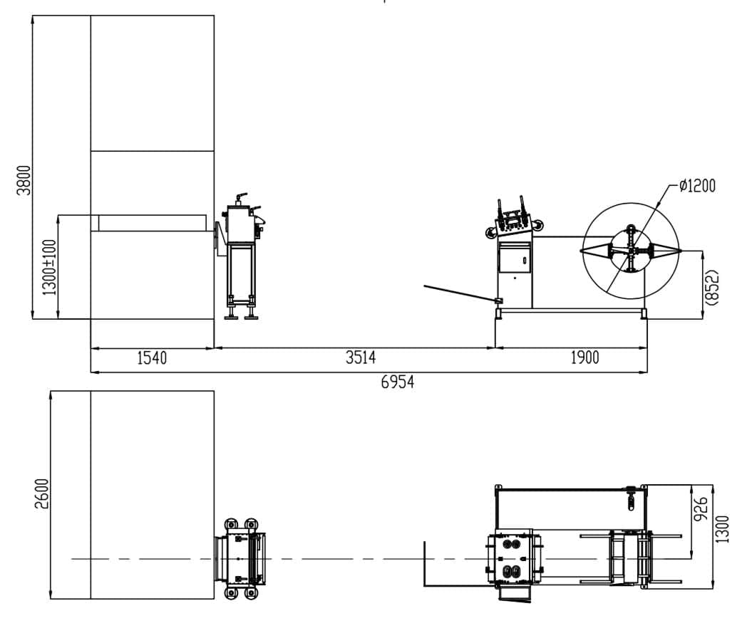 tata letak garis stamping