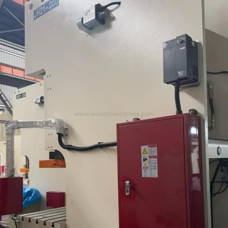C tipe mesin tinju tinju engkol single crank 200ton