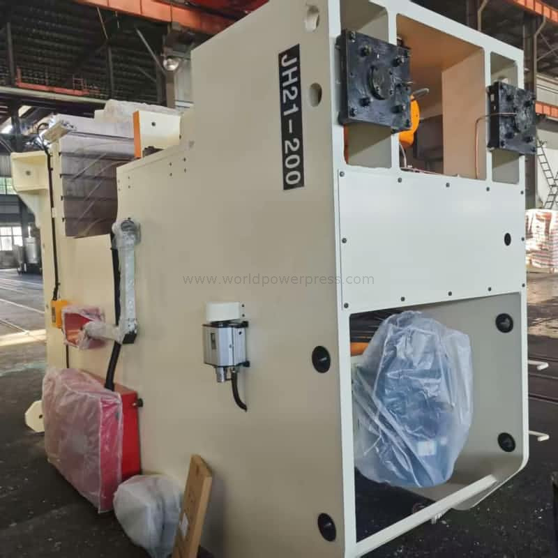 C tipe mesin tinju tinju engkol single crank 200ton