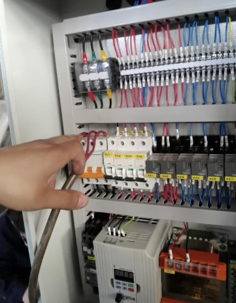 Hubungkan Mesin Shear Power-Shear