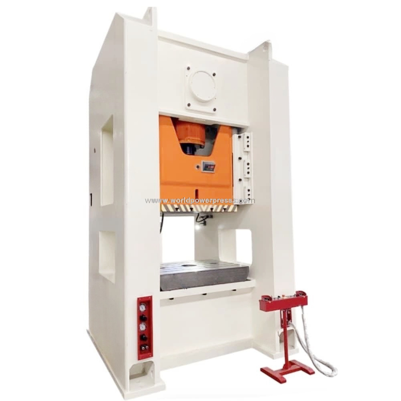 160TON H Ban Single Crank Press dengan kopling pneumatik